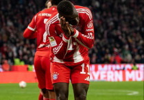 Николас Джексон празднует гол. Фото: ФК "Бавария"©