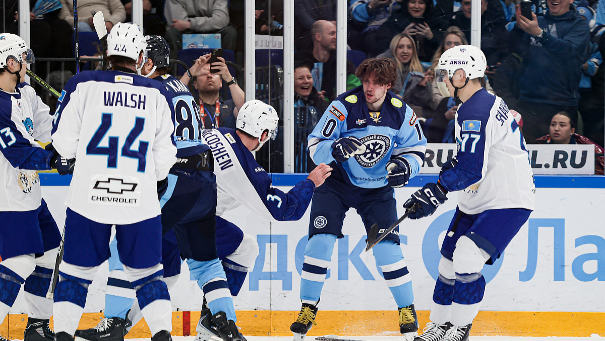 Пятью шайбами обернулся матч "Барыса" с аутсайдером конференции КХЛ