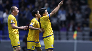 Галымжан Кенжебек в сборной Казахстана. Фото: КФФ©