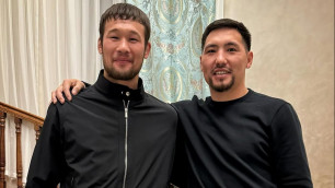 Шавкат Рахмонов и Жанибек Алимханулы. Фото: IG/shavkatrakhmonov94©