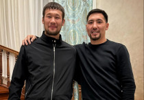 Шавкат Рахмонов и Жанибек Алимханулы. Фото: IG/shavkatrakhmonov94©