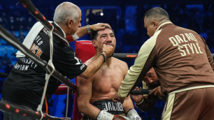 Жанибек Алимханулы (по центру). ©Vesti.kz/Турар Казангапов