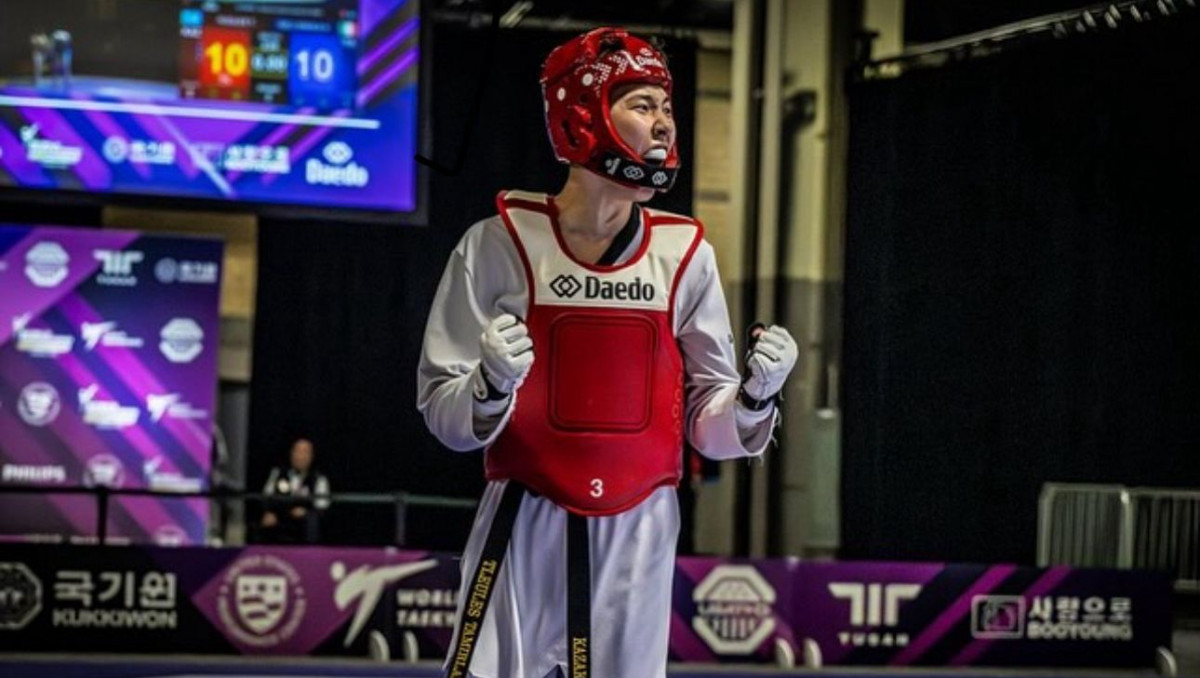 Казахстан завоевал ещё одну медаль после золота на ЧМ по таеквондо