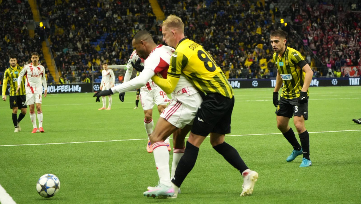 Какое место занимает "Кайрат" в Лиге чемпионов после поражения в Астане