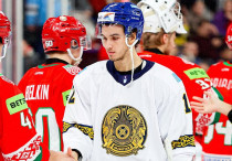 Фото с игры Беларусь - Казахстан. Фото: IG/kazakhstanhockey©