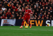 Мохамед Салах в матче "Ливерпуль" - "Брайтон". Фото: ФК "Ливерпуль"©