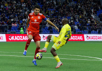 Алибек Касым и Усман Камара. Фото: ФК "Астана"©