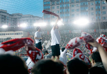 Фанаты "Актобе". Фото: ФК "Актобе"©