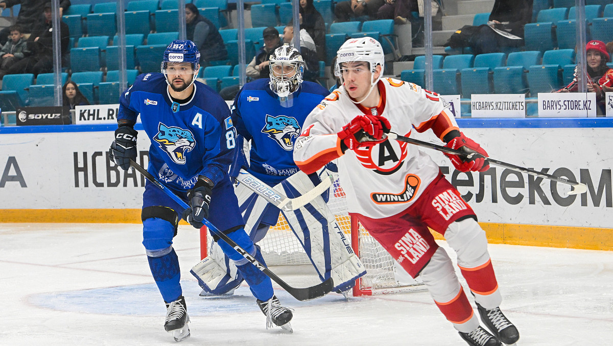 Прямая трансляция матча "Автомобилист" - "Барыс" в КХЛ