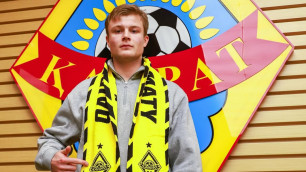 Яакко Оксанен в "Кайрате". Фото: ФК "Кайрат"©