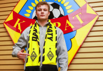 Яакко Оксанен в "Кайрате". Фото: ФК "Кайрат"©