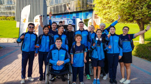 Команда Казахстана на AYPG 2025 в Дубае. ©Фото NPC RK