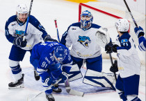 Игра "Динамо М" - "Барыс". Фото: ХК "Барыс"©