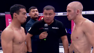 Мейрбек Тулегенов и Валерий Гусаров. Фото: кадр из трансляции©