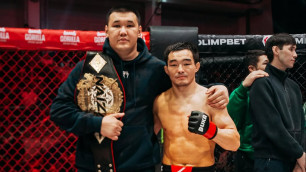 Тренер Даулет Нурланулы и Болат Заманбеков. Фото: IG/daulet.coach©