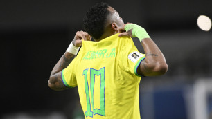 Неймар в сборной Бразилии. Фото: Depositphotos/DURAOFOTO©