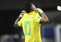 Неймар в сборной Бразилии. Фото: Depositphotos/DURAOFOTO©