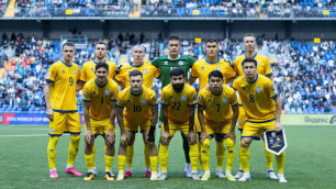 Сборная Казахстана по футболу. ©КФФ