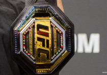 Чемпионский пояс UFC. ©Турар Казангапов/Vesti.kz.