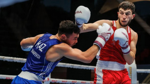 Ерасыл Жакпеков и Джамбулат Бижамов. Фото: IBA©