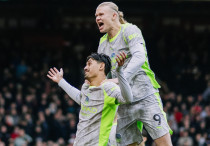 Рейндерс и Холанд после гола. Фото: ФК "Манчестер Сити"©