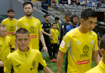 Астанов, Каримов и Кенесов. Фото: ФК "Астана"©