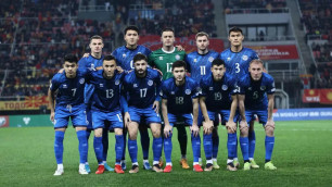 Сборная Казахстана по футболу. ©КФФ