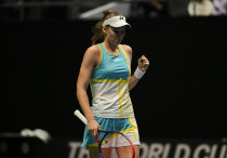 Елена Рыбакина в сборной Казахстана. Фото: KTF/Андрей Ударцев©