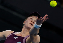 Елена Рыбакина. ©x.com/BrisbaneTennis