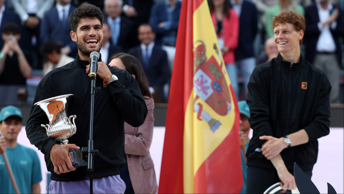 Синнер и Алькарас провели первый очный матч в 2026 году и заработали по миллиарду