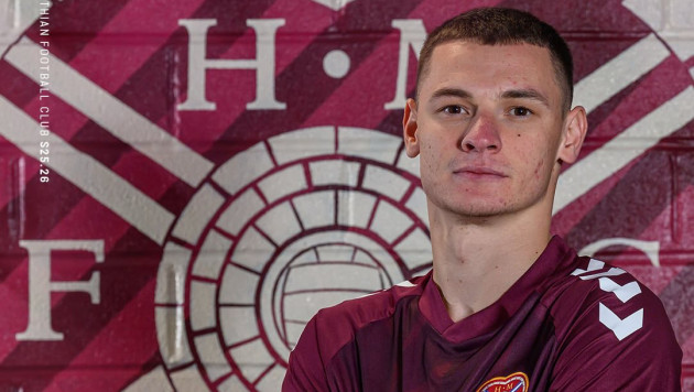 Ислам Чесноков. Фото: ФК "Хартс"©