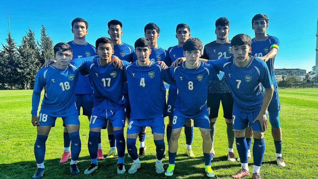 Сборная Узбекистана по футболу (U19). ©Uzbekistan Football Association