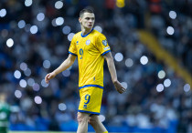 Ислам Чесноков в сборной Казахстана. Фото: КФФ©