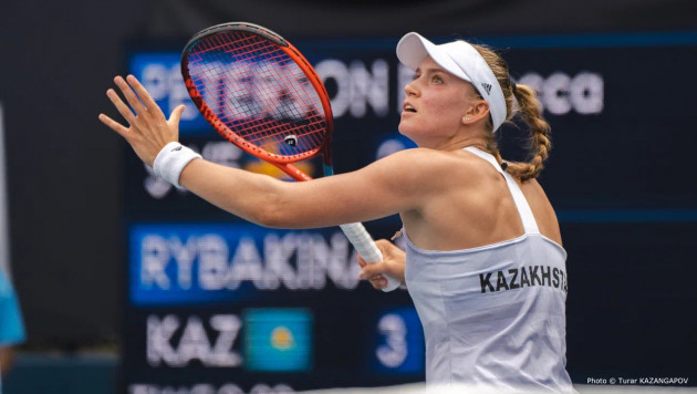 Елена Рыбакина. ©Турар Казангапов