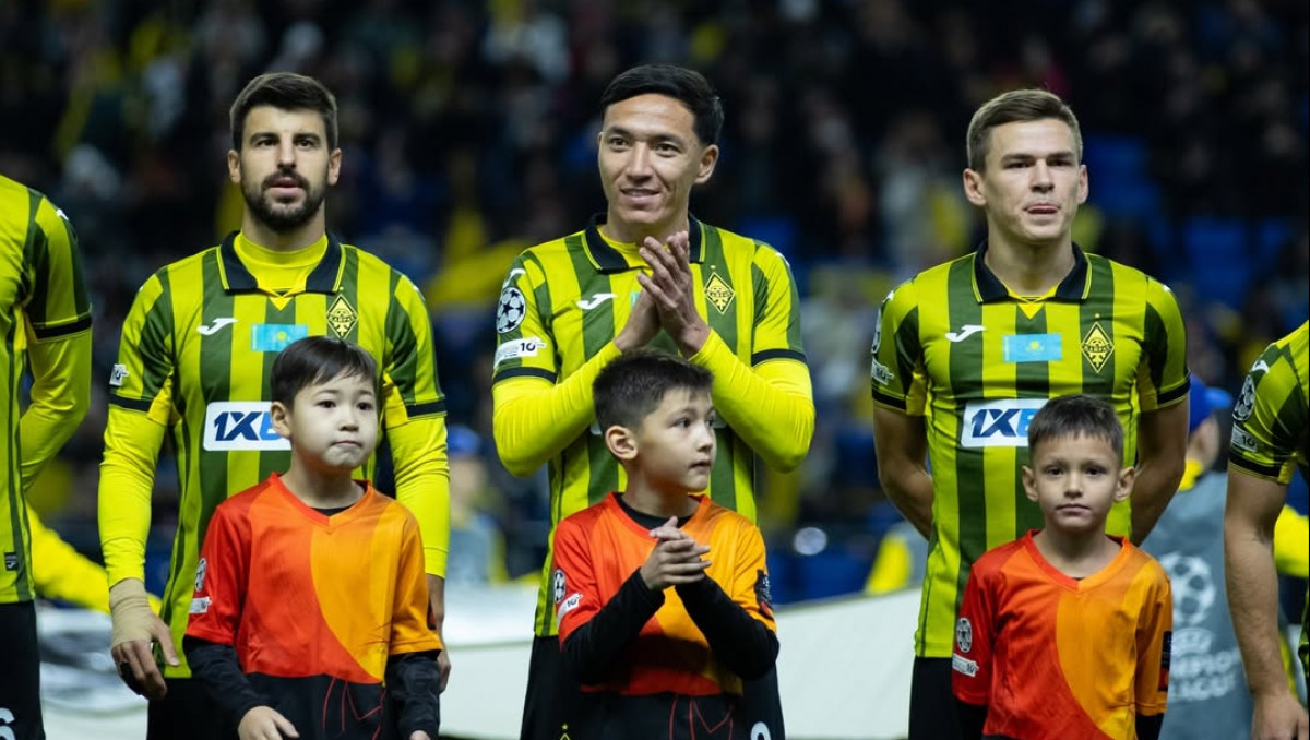 Два гола забито в первом тайме матча "Кайрат" - "Брюгге" в Лиге чемпионов