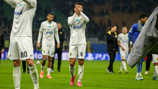 Адилет Садыбеков после матча "Интер" - "Кайрат". Фото: ФК "Кайрат"/Данияр Ахметов©