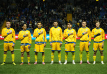 Сборная Казахстана по футболу. Фото: Vesti.kz/Маржан Куандыкова©