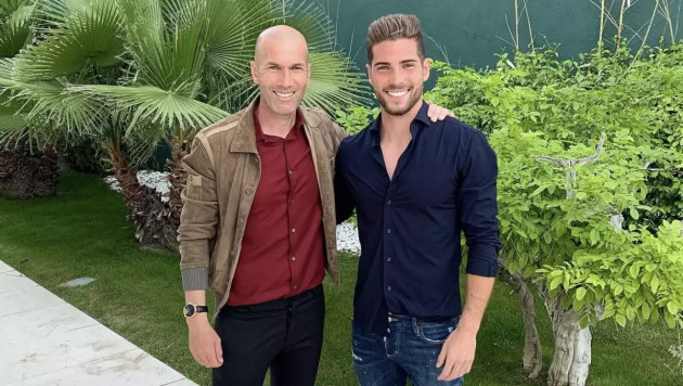 Зинедин (слева) и Лука Зиданы (справа). ©instagram.com/zidane/
