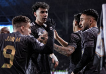 Футболисты "Карабаха" в матче с "Айнтрахтом". Фото: ФК "Карабах"©