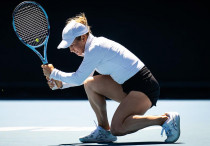 Юлия Путинцева на Australian Open-2026. Фото: WTA/Jimmie48©
