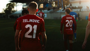 Айдин Желькович и Георгий Жуков в "Актобе". Фото: ФК "Актобе"©