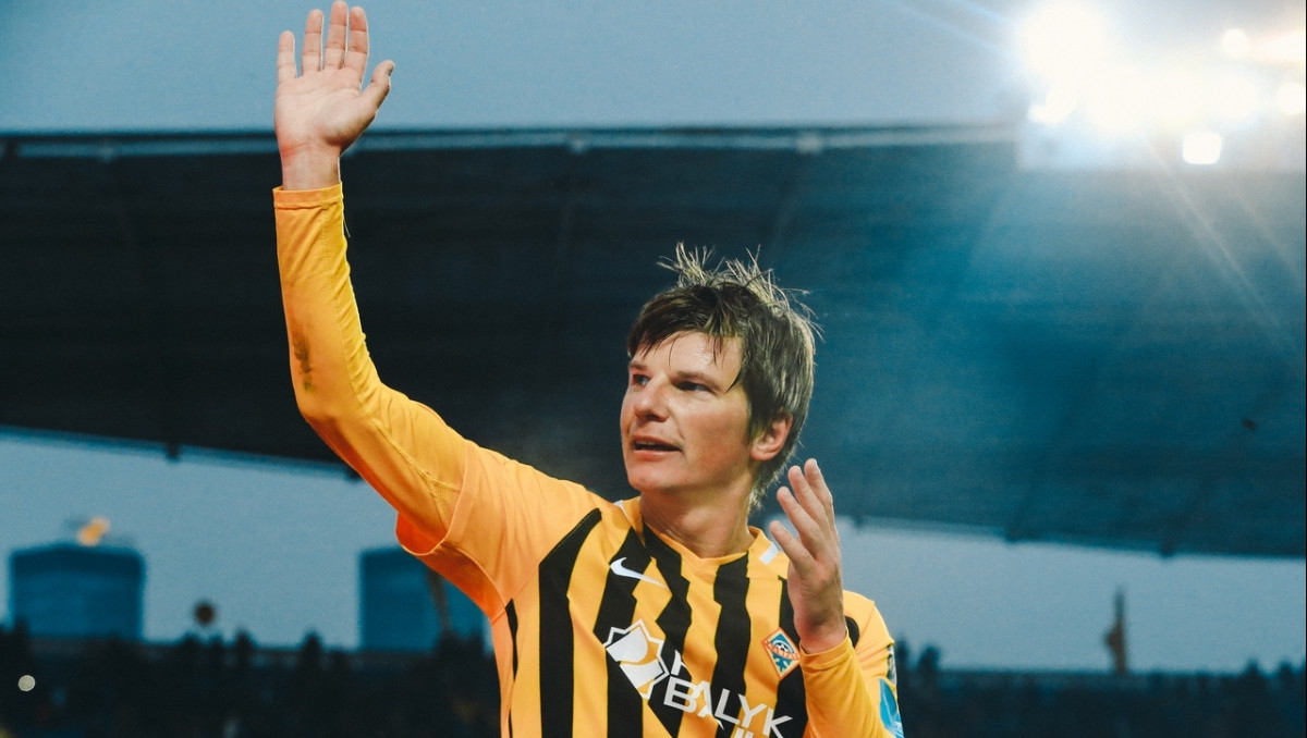 Аршавин обратился к "Кайрату" перед матчем с "Арсеналом"