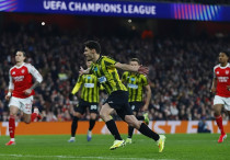 Жоржиньо забивает "Арсеналу". Фото: ФК "Кайрат"©