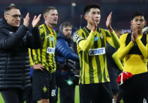 "Кайрат" после матча с "Арсеналом". Фото: ФК "Кайрат"©