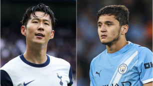 Сон Хын Мин (слева) и Абдукодир Хусанов. ©Depositphotos/operations@newsimages.co.uk