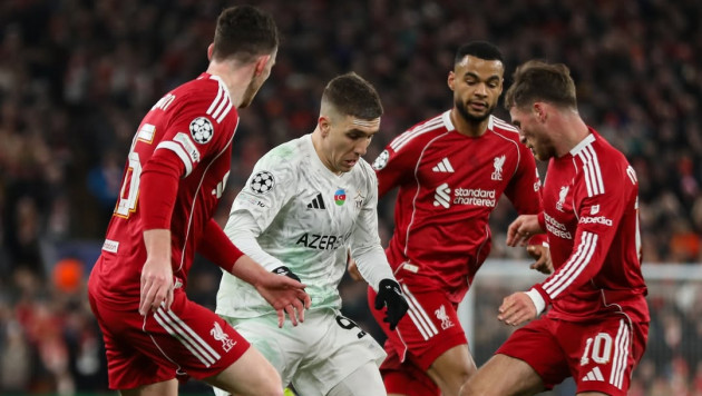 Матч "Ливерпуль" - "Карабах". Фото: ФК "Карабах"©