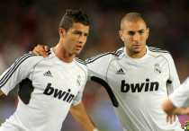 Криштиану Роналду (слева) и Карим Бензема в мадридском "Реале". ©Depositphotos/Maxisports