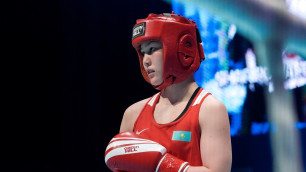Аяжан Ермек. Фото: Kazakhstan Boxing Federation©