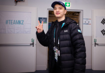 Абзал Ажгалиев в олимпийской деревне в Милане. Фото: ©Сали Сабиров, НОК РК