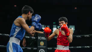 Санжар Ташкенбай. Фото: Kazakhstan Boxing Federation©